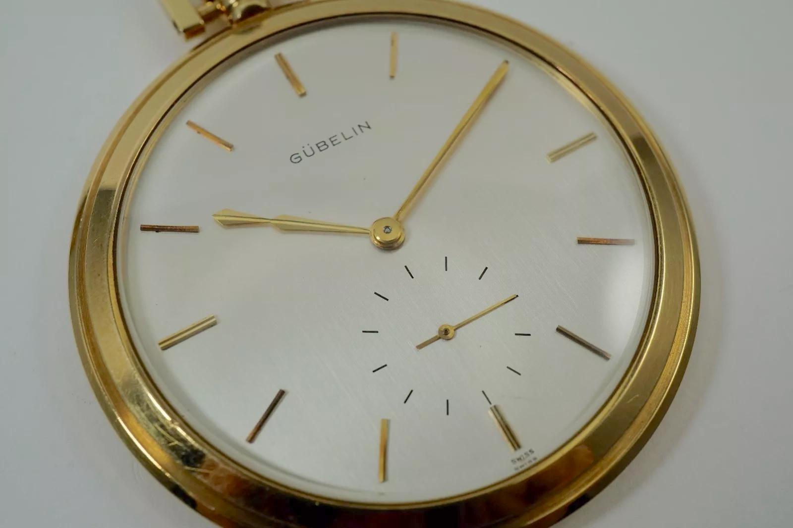 ヴィンテージ レア ギュブラン 18K イエローゴールド ラージ 56 mm  