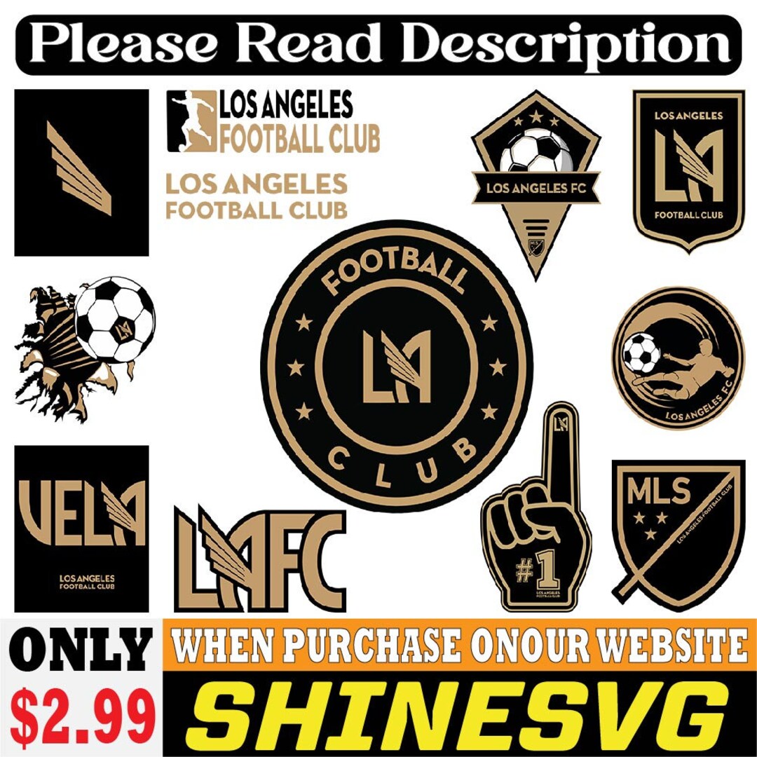 Losangelessoccer Team Svg Los Angeles Svg M L S Teams Svg Etsy