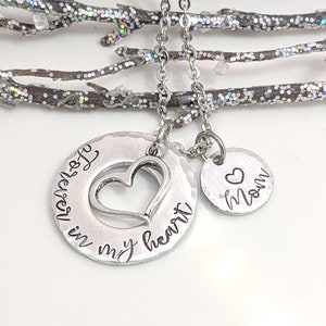 Remembrance Necklace - Memorial Jewelry - Loss Jewelry - Sympathy Gift - Bereavement Necklace - Memorial Keepsake Necklace - Personalized