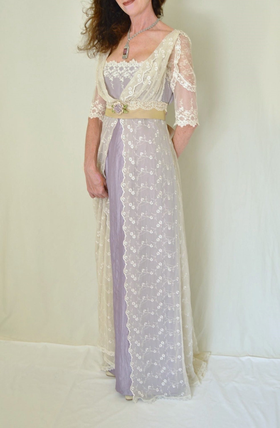 edwardian evening gown