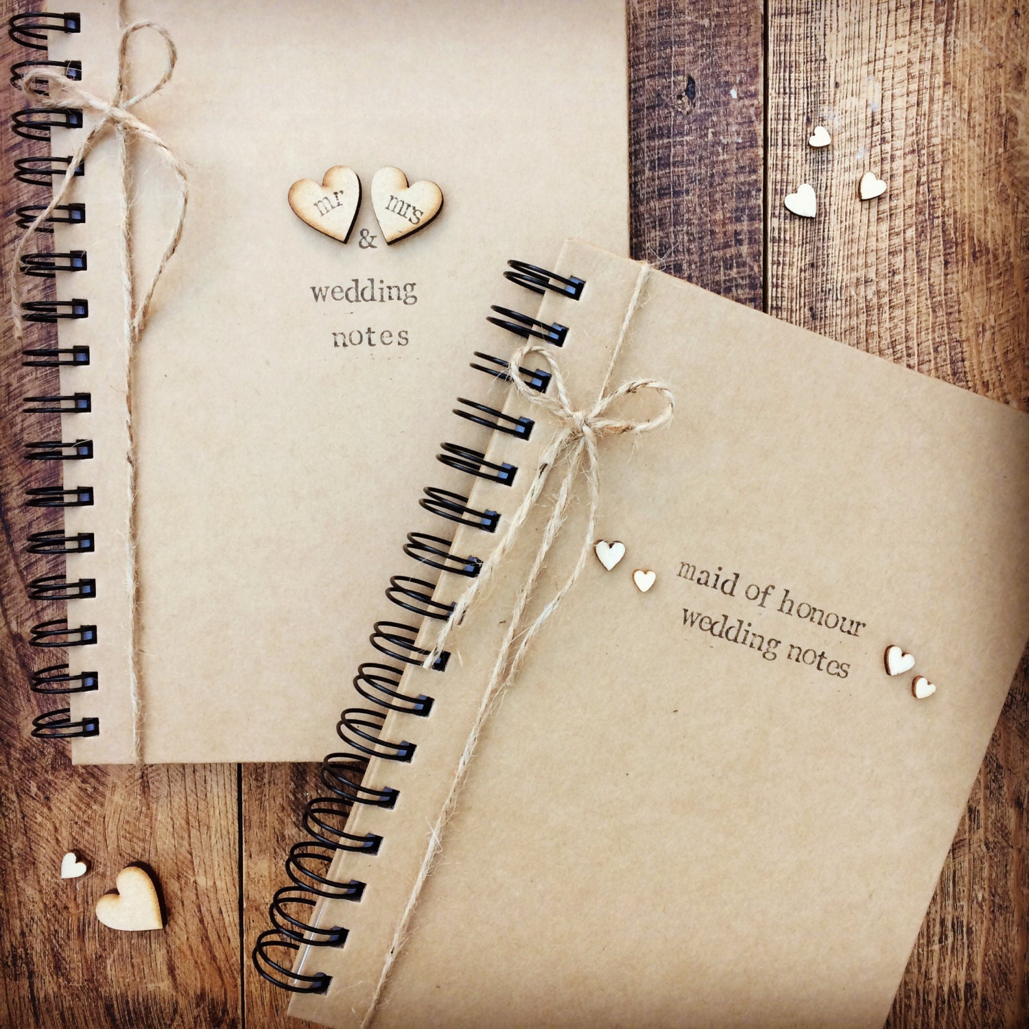 Bridesmaid Wedding Planner Jotter Notebook Personalised Etsy UK