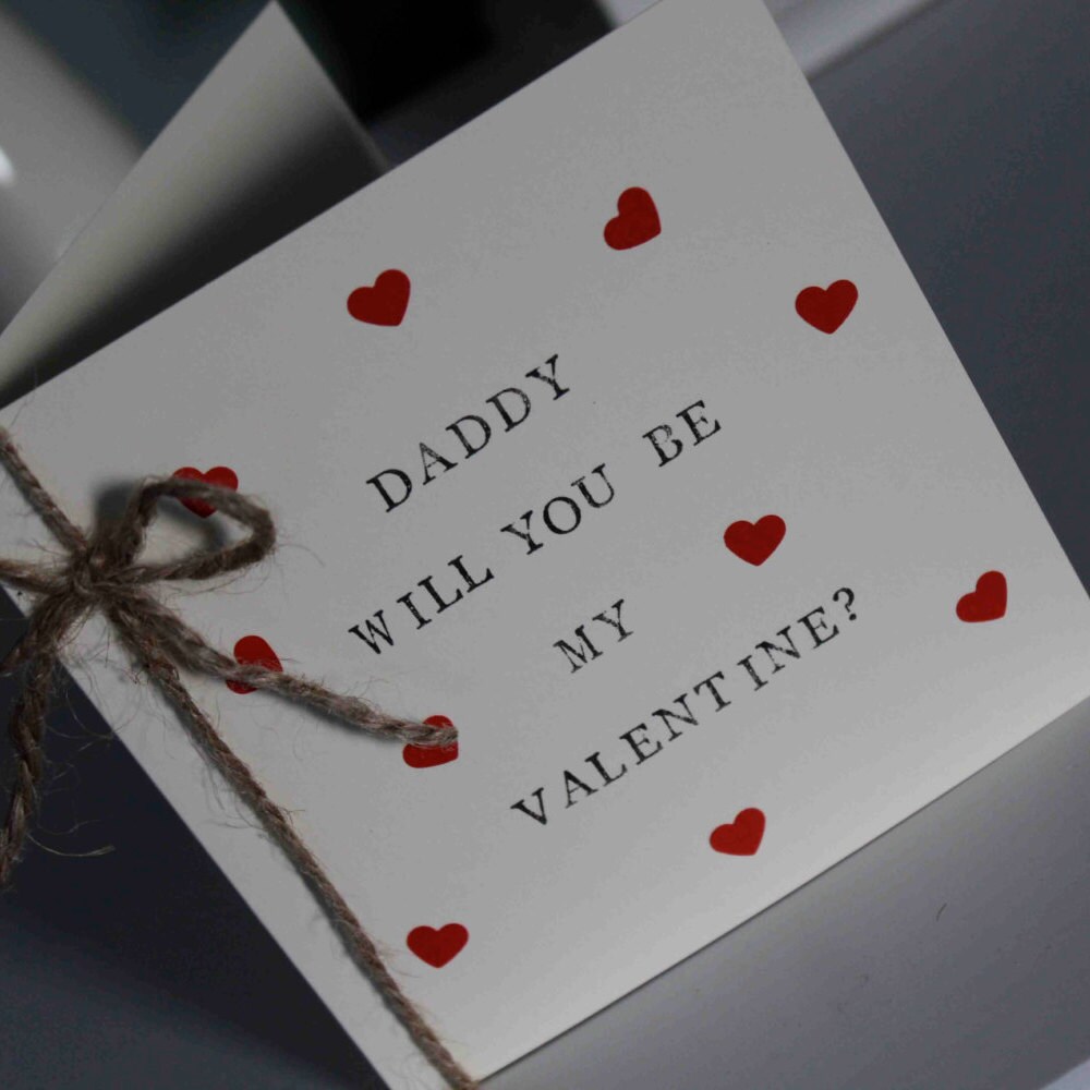 dad to be valentines card