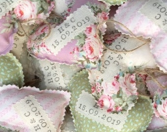 Personalised Wedding Favours / Wedding Favours / Wedding Keepsake / Vintage Wedding Favours