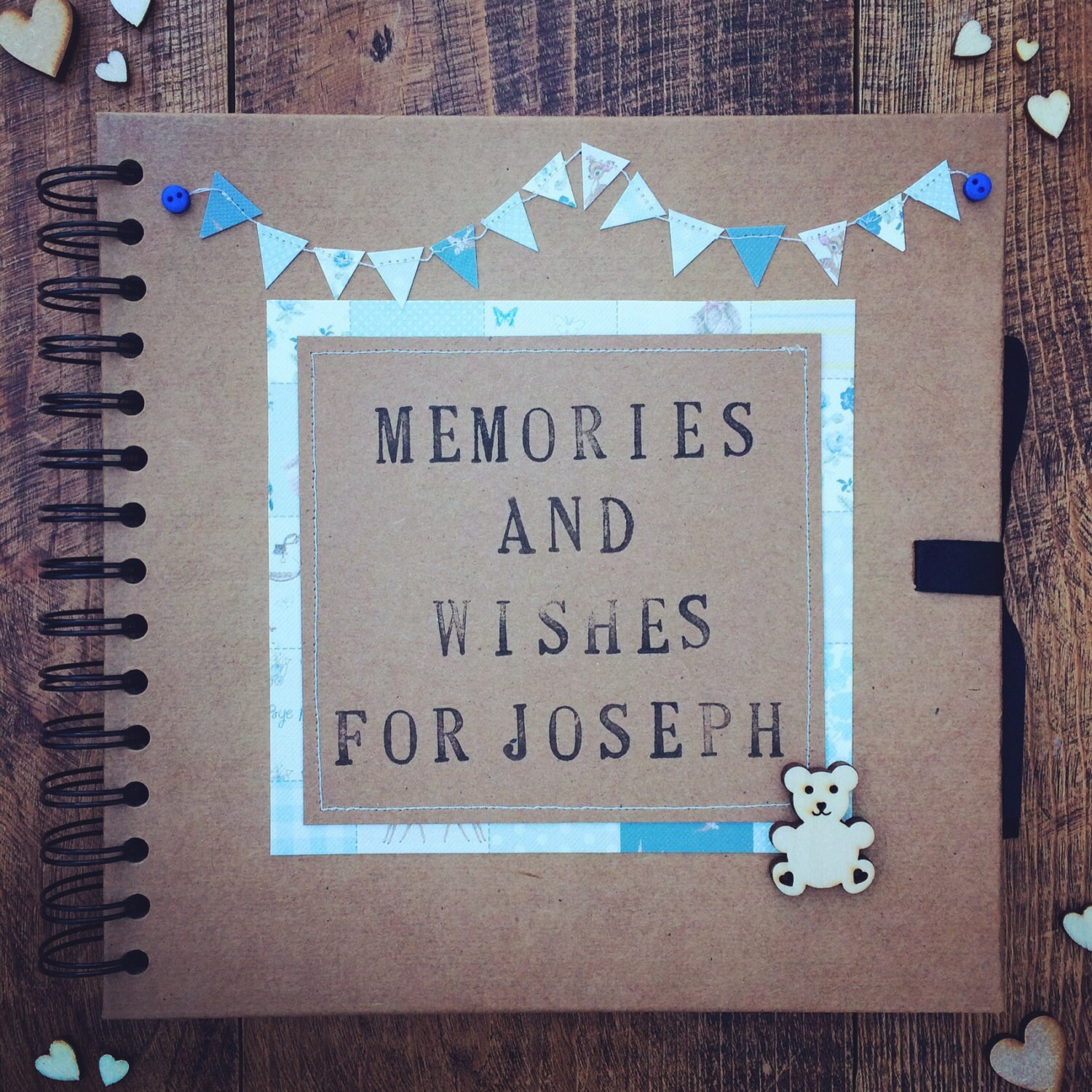 personalised baby shower book