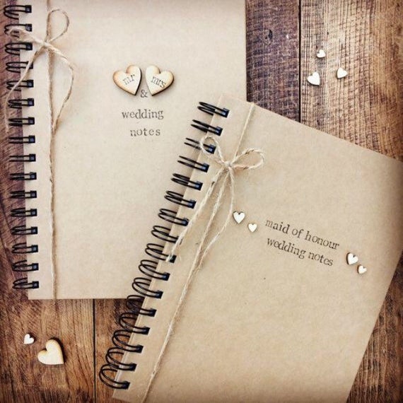 wedding notebook