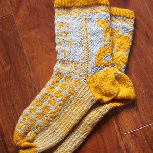 PATTERN Stay Sexy Don't Get Murdered Sock Knitting Pattern image 5