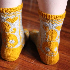 PATTERN Stay Sexy Don't Get Murdered Sock Knitting Pattern image 2