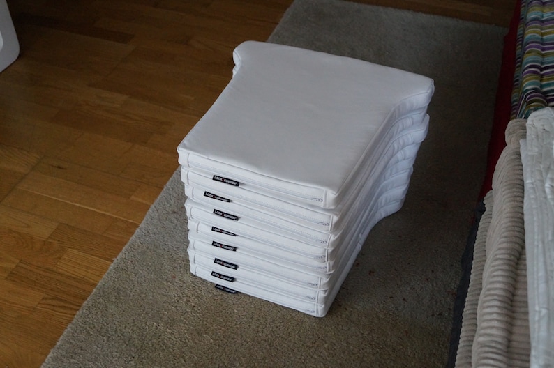 Handmade Cushion Ghost Chair whit Armchairs, Kirkby Design Fabrics Etsy