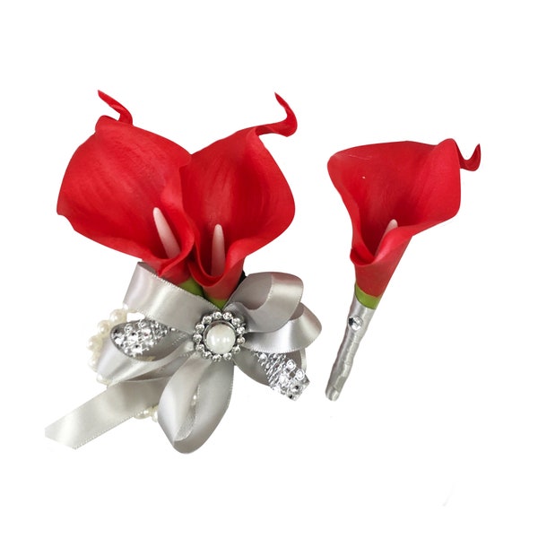 Calla Lily Corsage Etsy