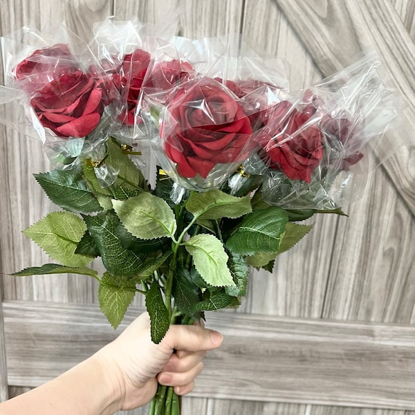 Real Touch Roses Etsy