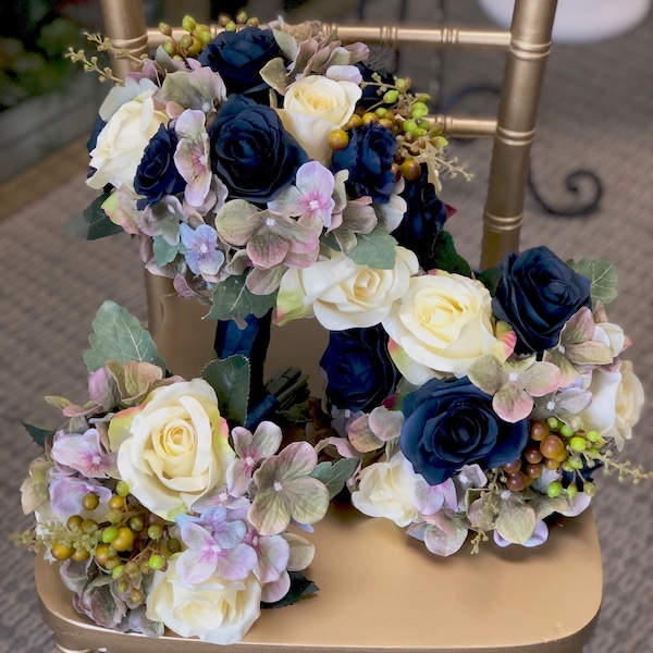 Build wedding package-Bouquet corsage boutonniere centerpiece pew lantern flower