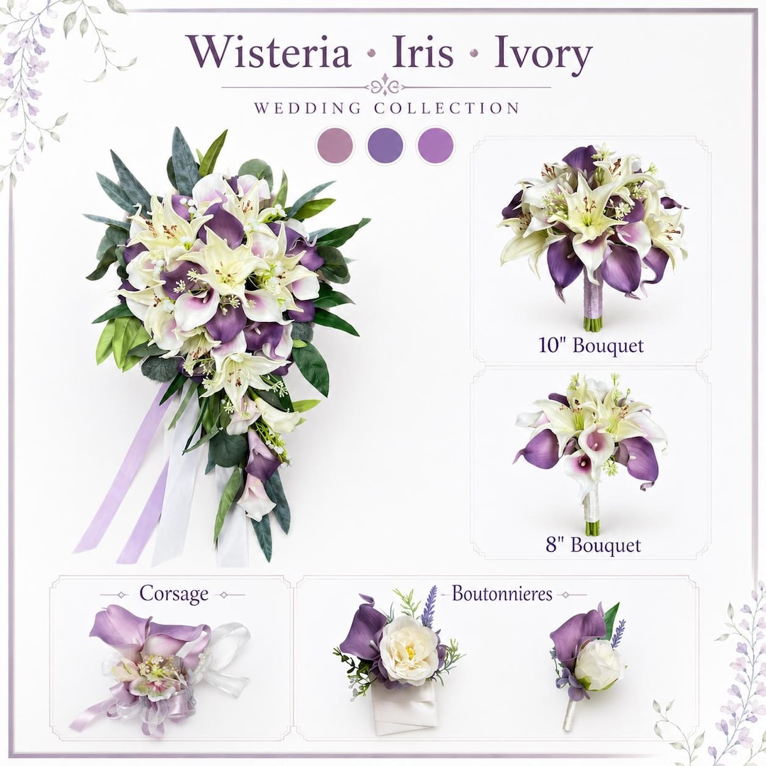 Build Your Wedding Package – Real Touch-premium Flowers - Etsy