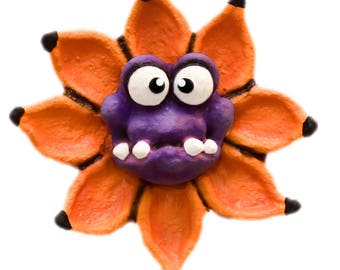 Monster Flower Magnet