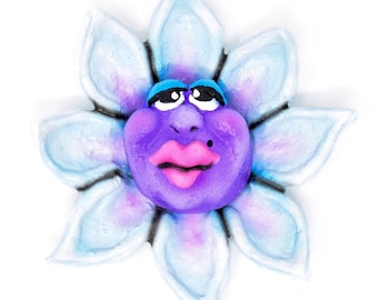 Pansy Flower Magnet
