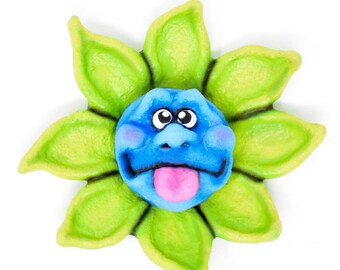 Goofy Flower Magnet