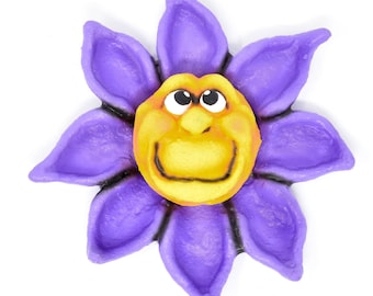 Happy Flower Magnet