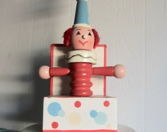 Vintage Children Light Vintage Jack In The Box Lamp Child Night Light Irmis Lamp Nursery Rhyme Lamp Light Kids Bedside Night Accent Lamp