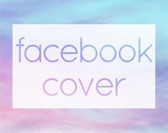 Facebook Page / Group Cover Photo ADD-ON - Customized Header Banner to Match Your Etsy Shop or Small Business Logo Design