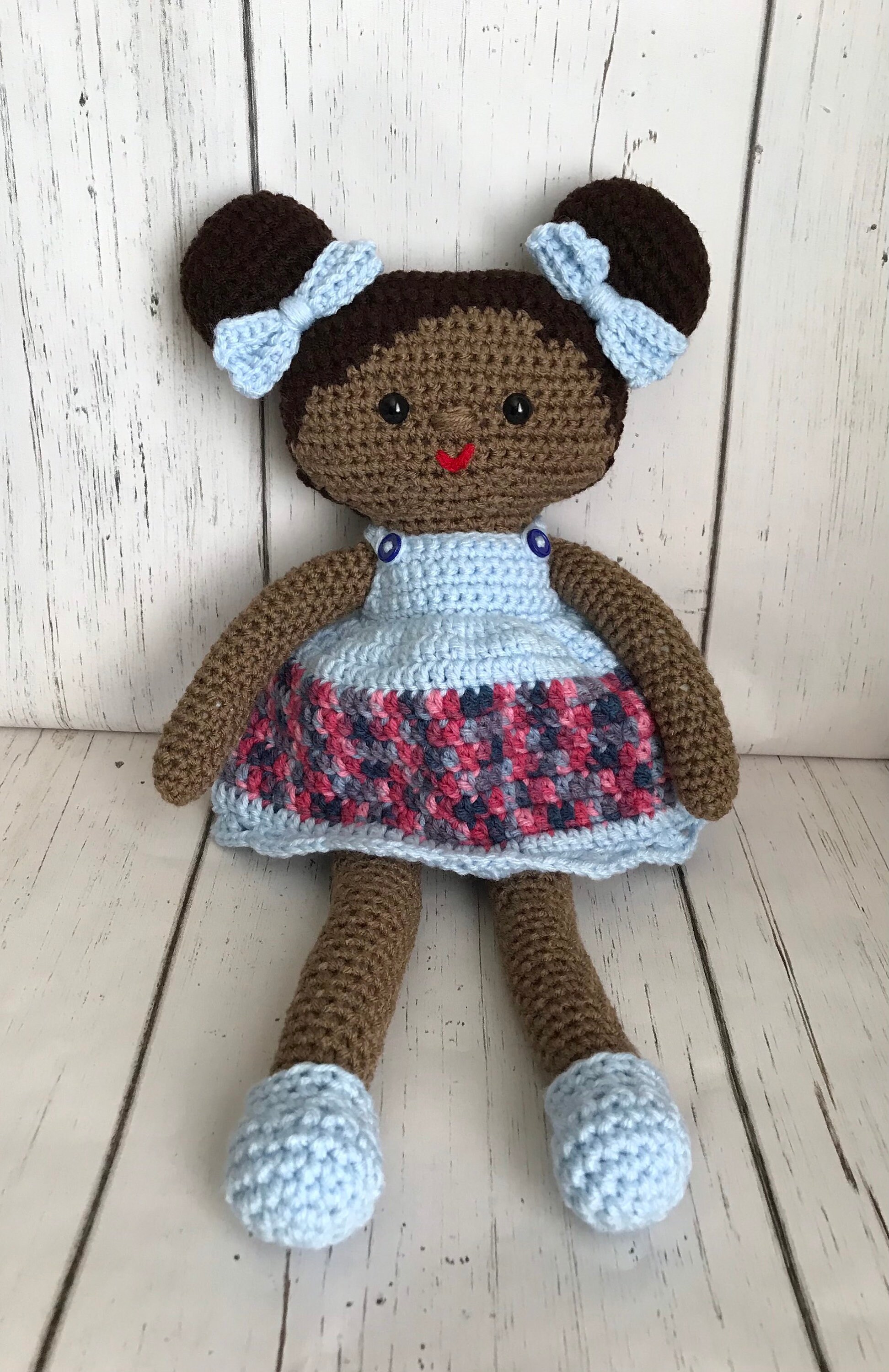 Gracie doll doll ready to ship crochet doll little girl Etsy