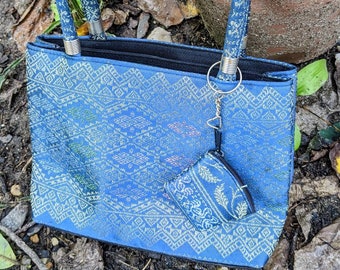 Vintage Chimaki Brocade Lace Patchwork Hand Bag Purse - Etsy