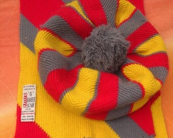 Curling Hat and Scarf vintage Tam o' Shanter