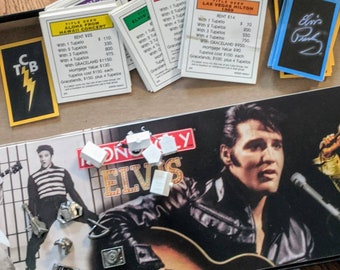 Elvis Monopoly Game complete boxed set