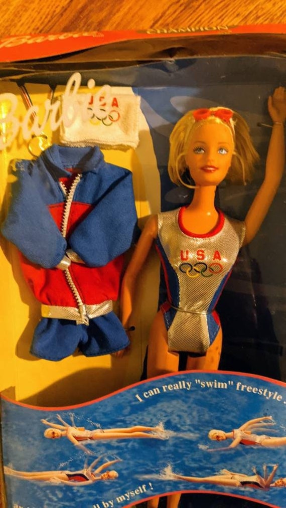 Barbie Olympic Swimmer Gold Medal -  Hong Kong