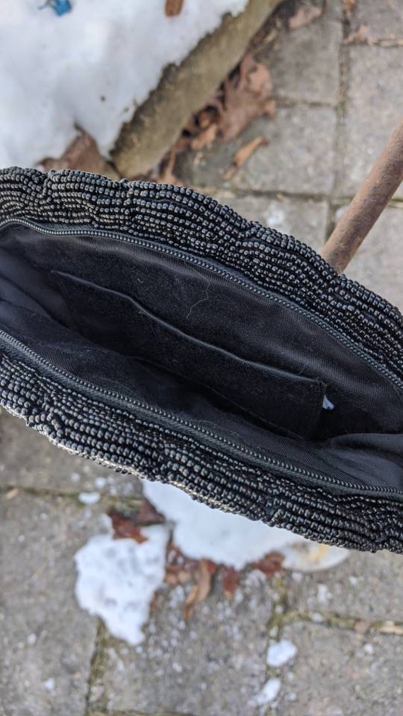 Purse Elegant Beaded Bag with Shoulder Strap and … - image 6