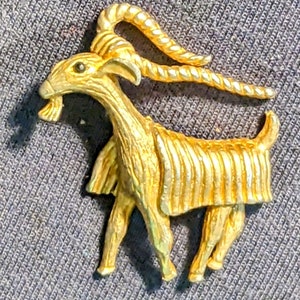 Capricorn Goat Ram Pin Adorable