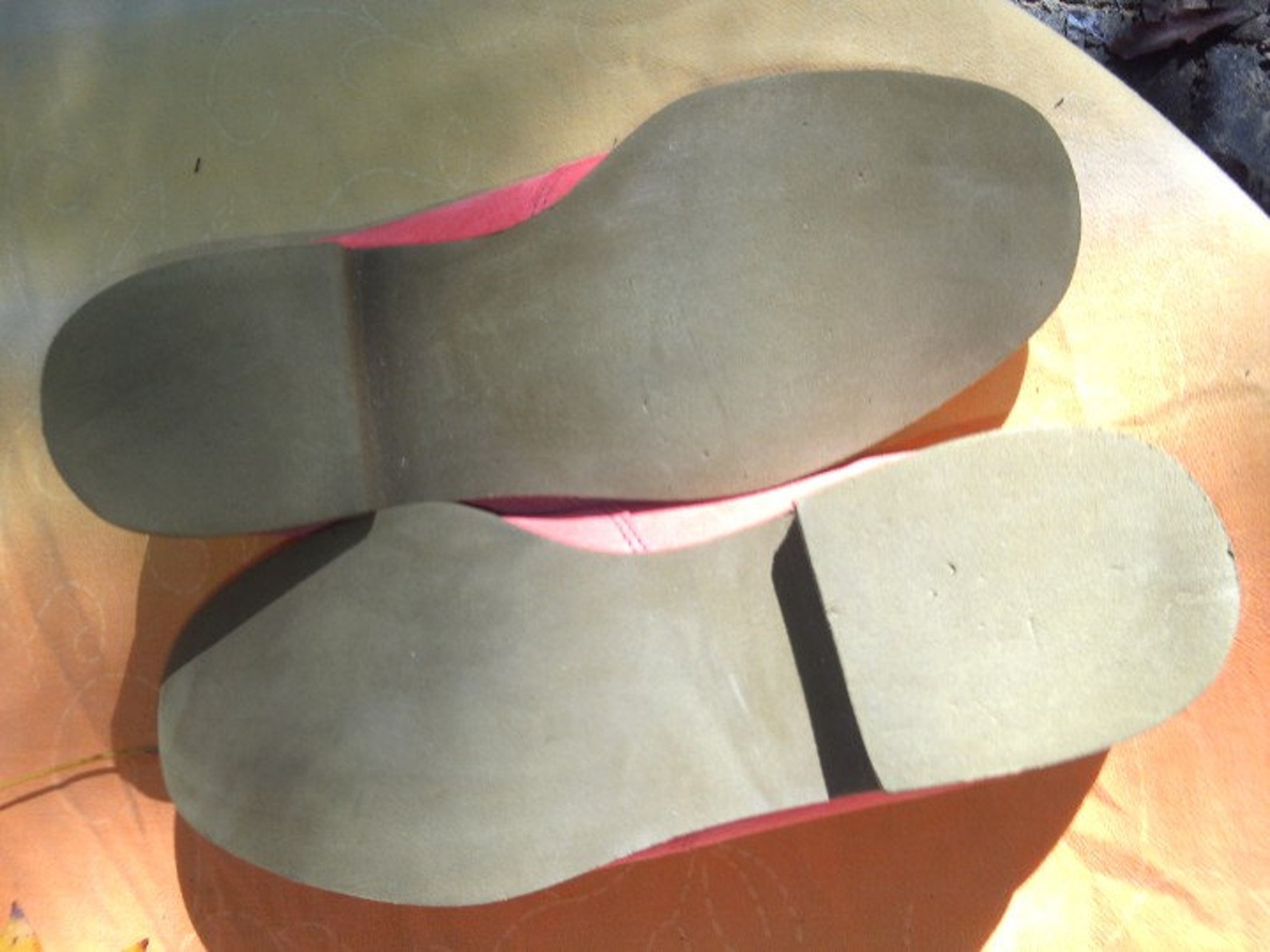 Orange Shoes Hush Puppies Suede Peachy Cool Great for