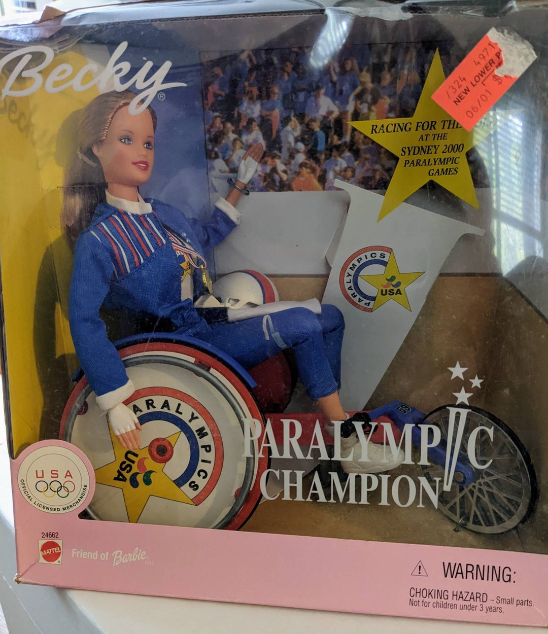 SWIMMING Champion Barbie バービー Doll REALLY SWIMS! Olympics