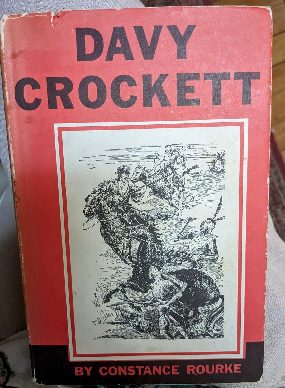 Davy Crockett by Constance Rourke Hardcover YA - Etsy