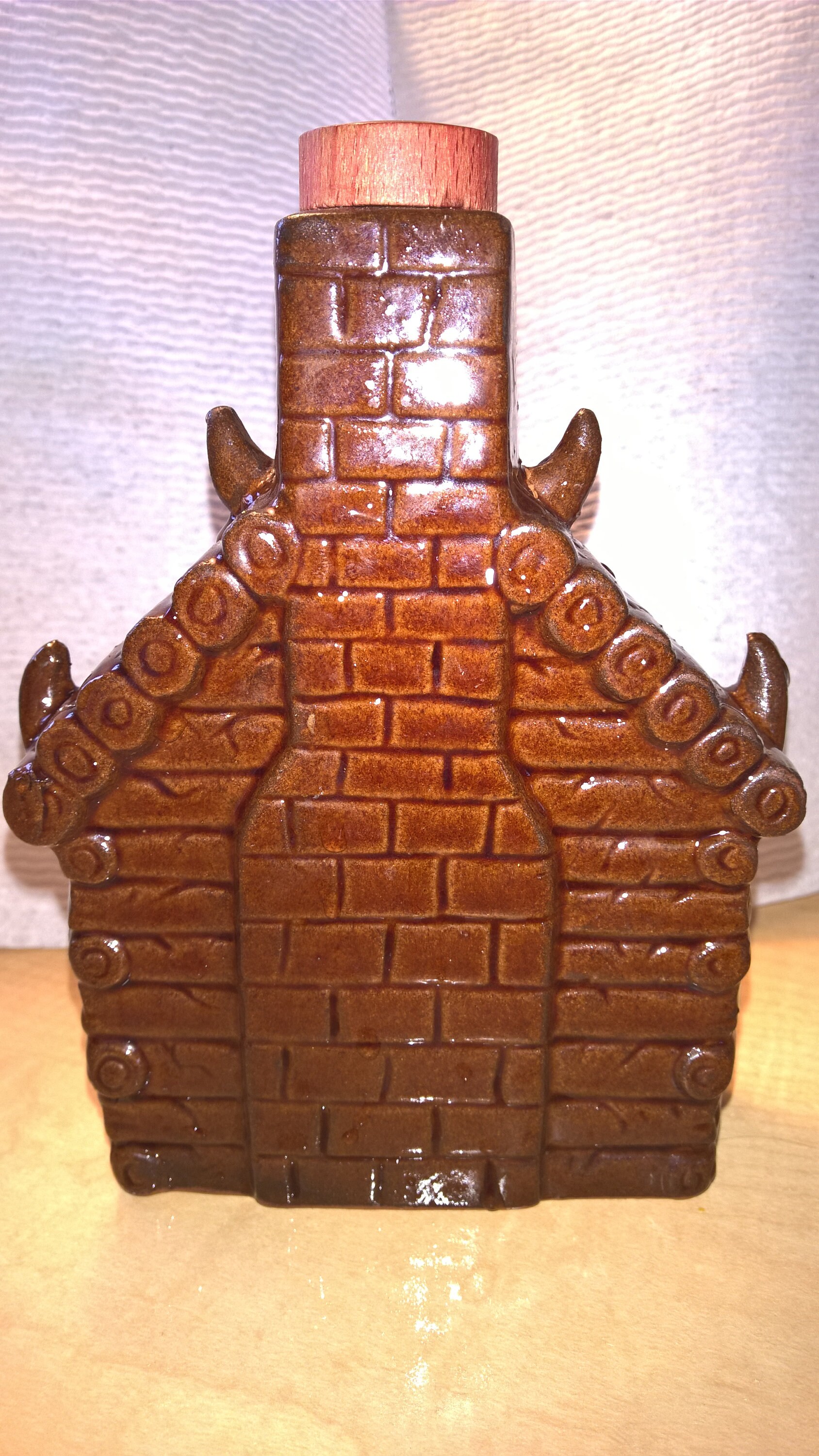 Funny Liquor Decanter Wildcat Juice Pottery Folkart - Etsy
