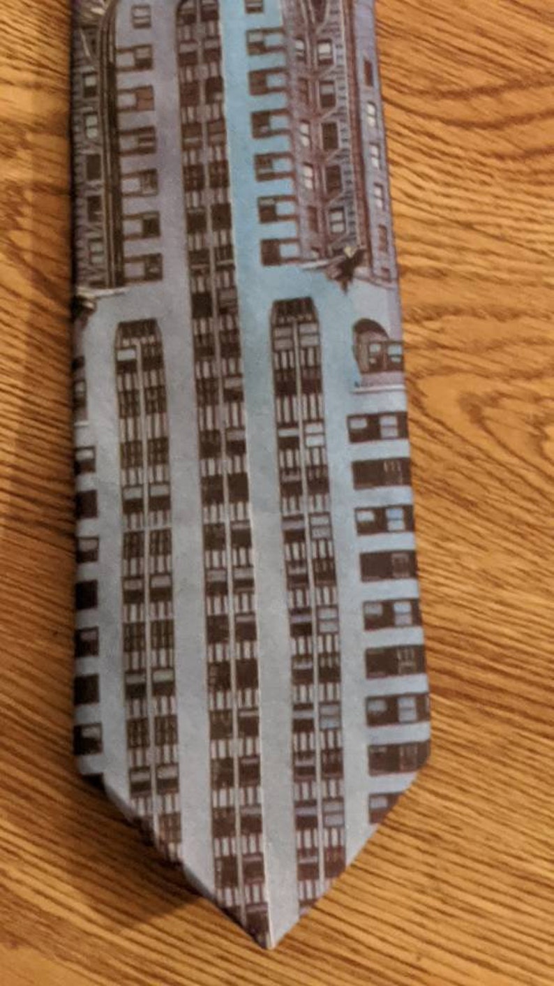 Necktie with Chrysler Building Great Gift image 5