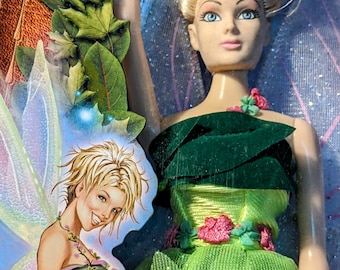 Tinker Bell Doll 2003 Columbia Pictures Universal Studios Ethereal Beauty