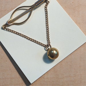 Tie Clip tie bar gold