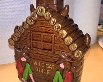 WILDCAT JUICE ビンテージ デカンタボトル 置物 1950〜1960