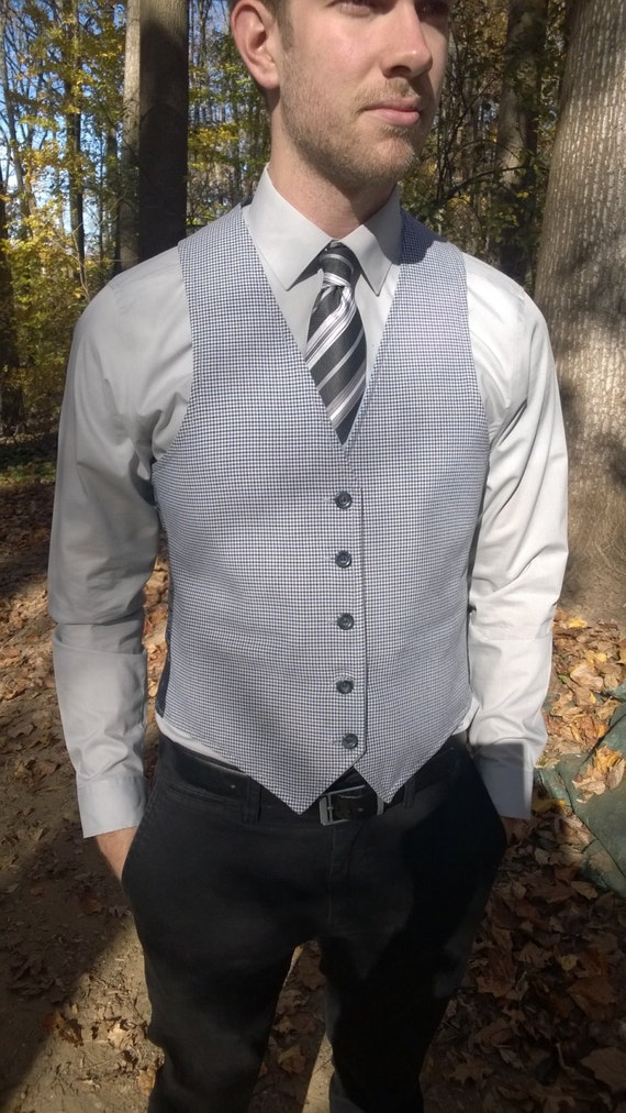 Vest Mens Vintage Handsome Elegant