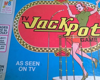 JackPot board Game Vintage 1974