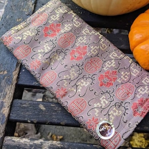 Cartera Brocado en Preciosos Colores vintage