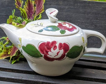 Teapot California Pottery Desert Rose Teapot Vintage Perfection