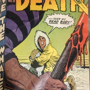 Greenpeace Sudden Death edition full color flat Comic Book 1977