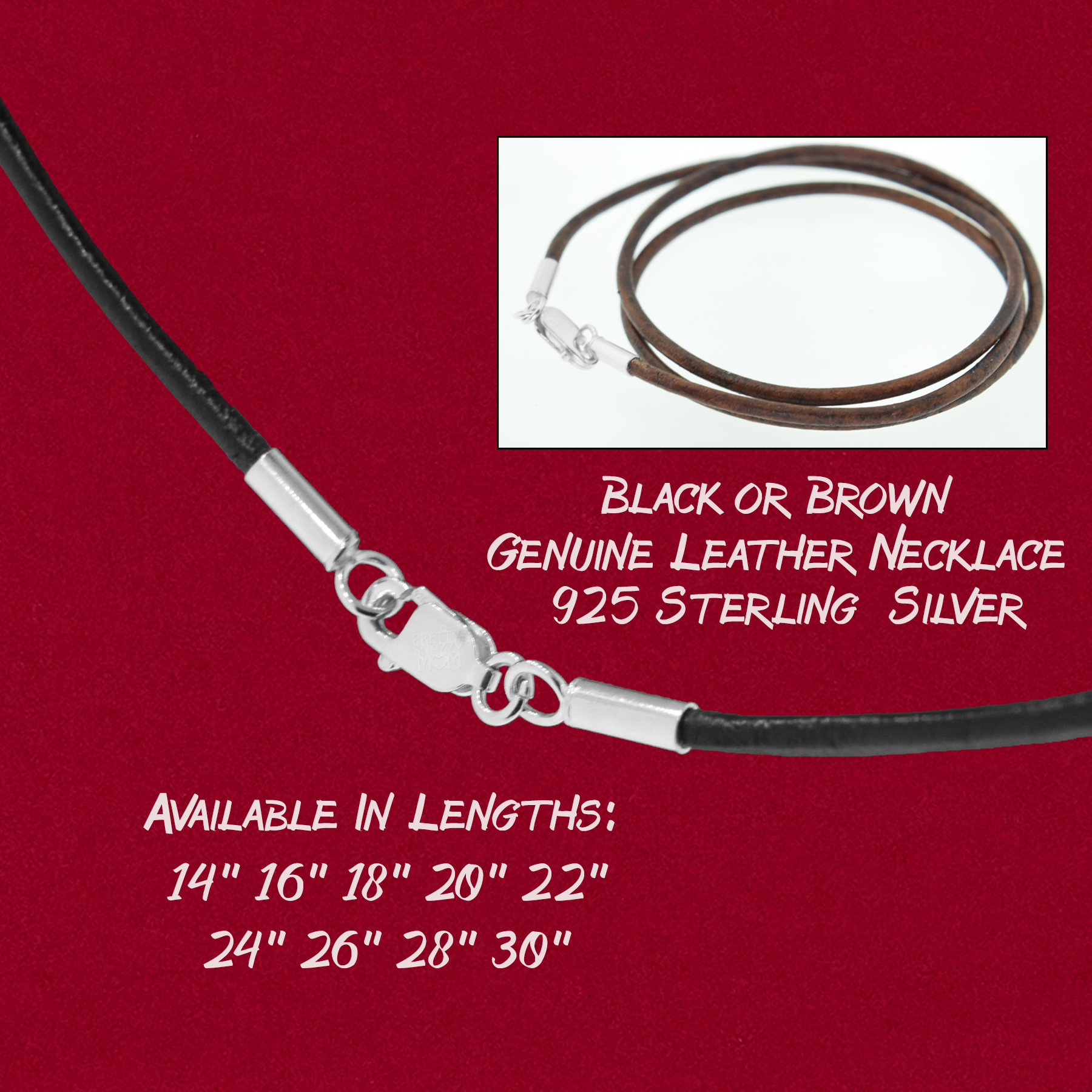 3mm Braided Leather Necklace, Braided Bolo Leather Cord Necklace, Stainless  Steel Clasp, Natural, Grey, Brown and Black Leather Necklace Men 