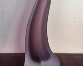 MARCELLO FANTONI Art Glass Vase Free Form Signed c.1994 Italy
