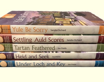 5 Christian Fiction - Scottish Bakehouse Mysteries - Annie's Publishing FIVE BOOK SET Mystery Book