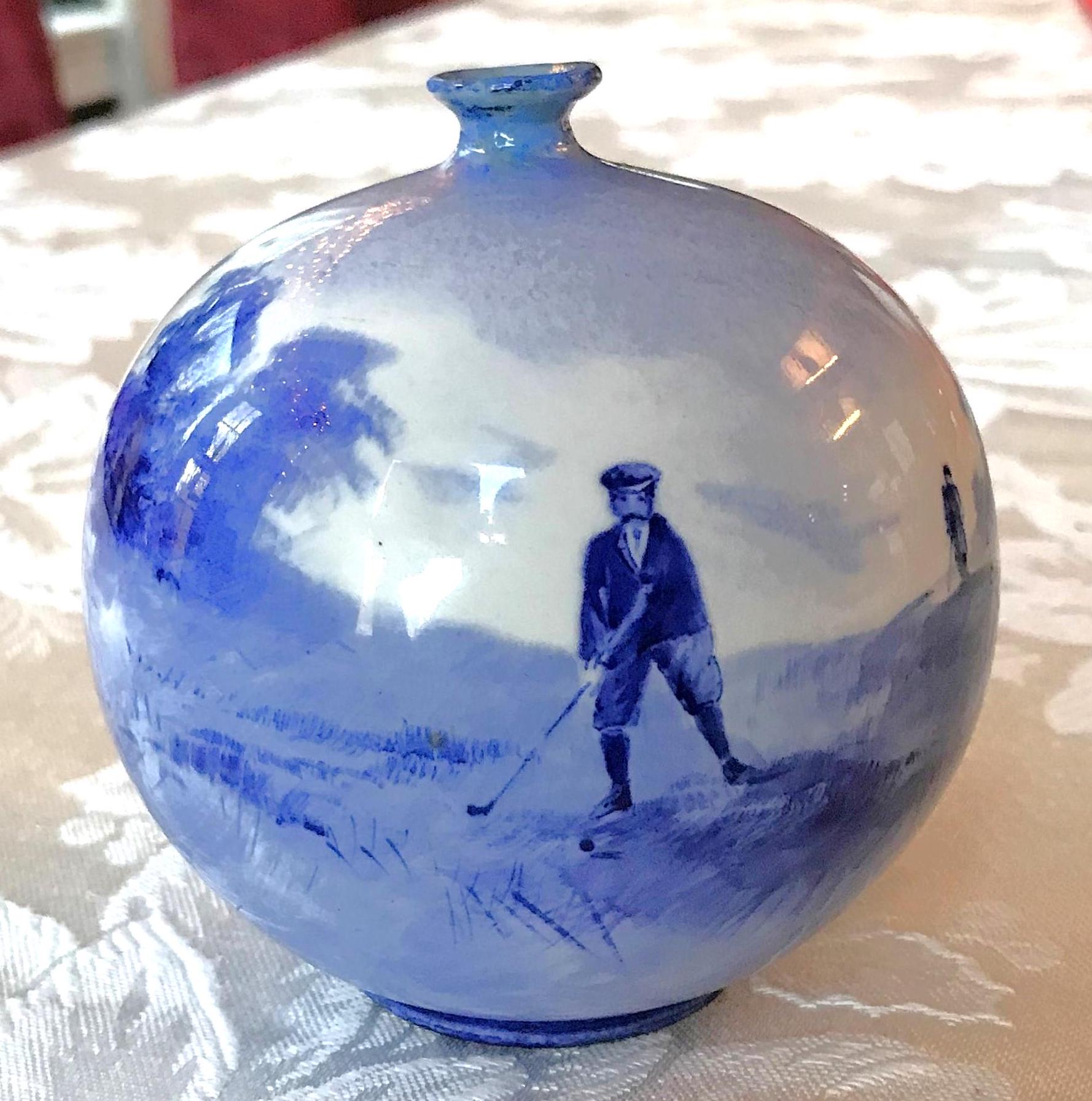アンティーク　ドルトン・バースレム　ベース（花瓶）（イギリス） Doulton burslem vase - Etsy 日本