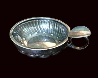 Vintage Tiffany & Co. Sterling Tastevin Wine Tasting Sommeliers