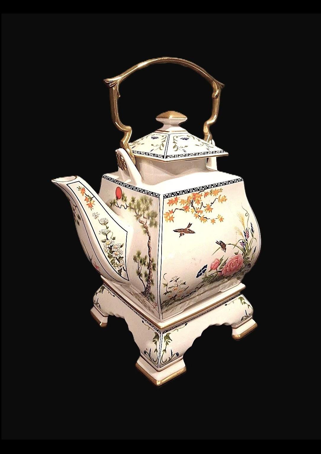 Vintage Franklin Mint Tea Set - Etsy