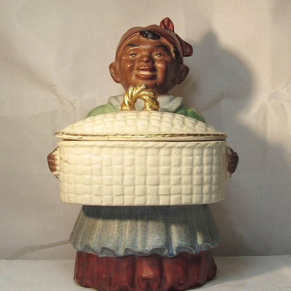 Noritake 1920's Black Americana Mammy Figurine Made in Japan