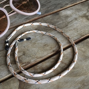 Paracord eyeglass chain,fabric eyeglass lanyard,soft eyeglass holder,cadena gafas,brillenkette,catenella occhiali,Cordon pour lunettes